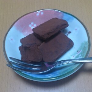 簡単生チョコ。本当に簡単なんです。